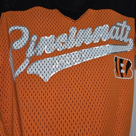 NFL Cincinnati Bengals Women's Cut Fan Team Jersey Size Medium - Picture 5 of 13